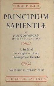 Principium Sapientiae: The Origins of Greek Philosophical Thought