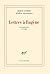 Lettres à Eugène: Correspondance 1977-1987