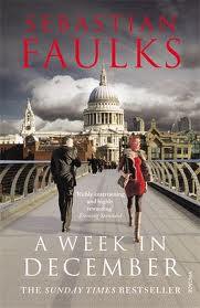 Portada de A Week in December, de Sebastian Faulks