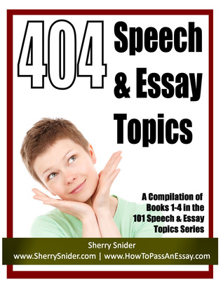 404 Speech & Essay Topics