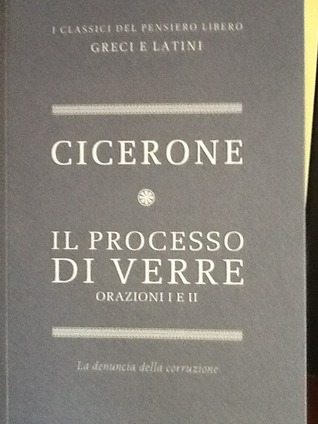 Il processo di Verre - orazioni I e II (Unknown Binding)