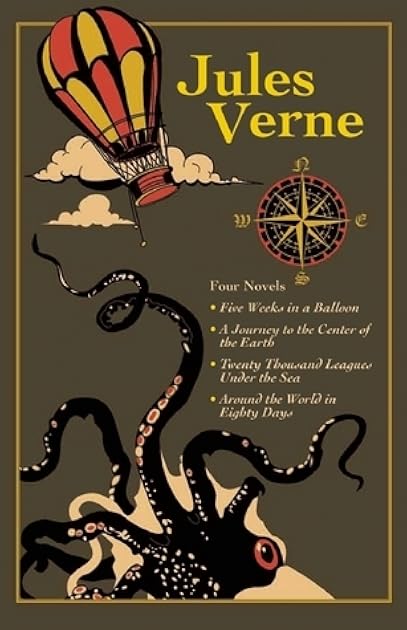 Jules Verne (Leather-bound Classics)
