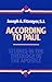 According to Paul by Joseph A. Fitzmyer