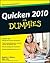 Quicken 2010 For Dummies