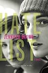 Hate List by Jennifer  Brown