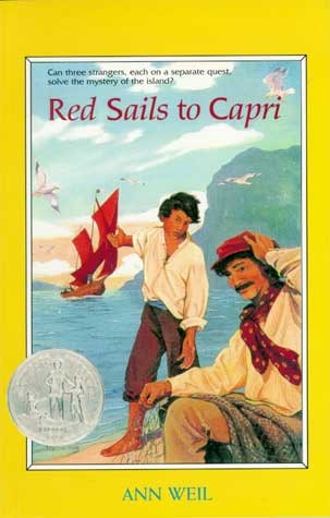 Red Sails To Capri By Ann Weil