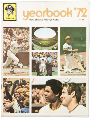 1972 Pittsburgh Pirates Yearbook