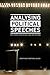 Analysing Political Speeches by Jonathan Charteris-Black