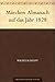 Märchen-Almanach auf das Jahr 1828 by Wilhelm Hauff
