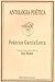 Antologia Poética by Federico García Lorca