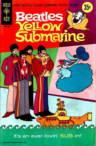 Beatles Yellow Submarine Comic Book - with Poster Centerfold (Unknown Binding)