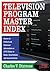 Television Program Master Index: Access to Critical and Historical Information on 2,273 Shows in Books, Dissertations and Journal Articles, 3d ed.