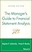 The Manager's Guide to Financial Statement Analysis