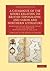 A Catalogue of the Books Re...