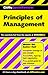 Cliffsquickreview Principles of Management