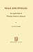 Male and Female: An Approach to Thomas Mann’s Dialectic: An Approach to Thomas Mann's Dialectic