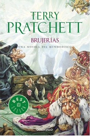 Portada de Brujerías, de Terry Pratchett