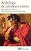 Anthologie de la littérature latine by Jacques Gaillard