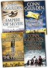Empire of Silver; Bones of the Hills; Lords of the Bow; Wolf ... by Conn Iggulden