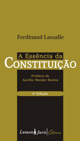 A Essência da Constituição (Paperback)