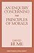 Enquiry Concerning the Principles of Morals (Great Books in Philosophy)
