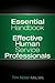 The Essential Handbook for Effective Human Service Professionals