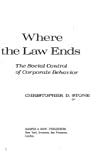 Where the law end...