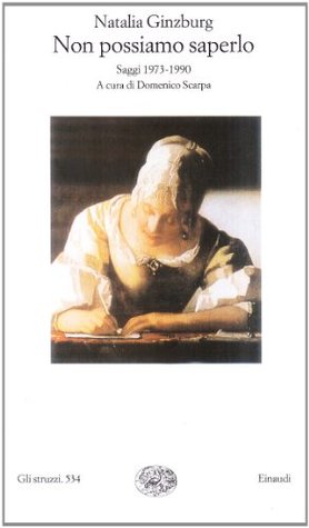 Non possiamo saperlo: Saggi 1973-1990 (Paperback)