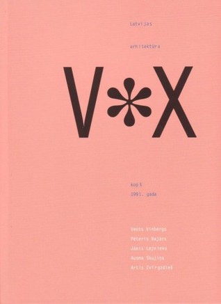 V*X: Latvian Architecture Since 1991 (Hardcover)