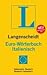 Euro Wörterbuch Italienisch-Deutsch / Deutsch-Italienisch