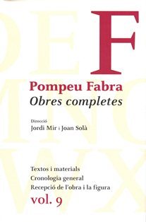 Textos i materials, Cronologia general, Recepió de l'obra i la figura (Obres completes, #9)