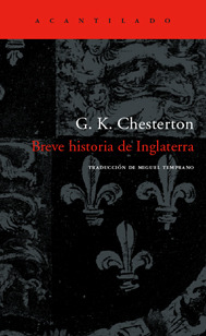 Portada de Breve historia de Inglaterra, de G.K. Chesterton