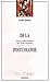 De la postcolonie: Essai sur l’imagination politique dans l’Afrique contemporaine