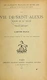 la Vie de Saint Alexis, Poème du XIe siècle by Anonymous la Vie de Saint Alexis, Poème du XIe siècle by Anonymous