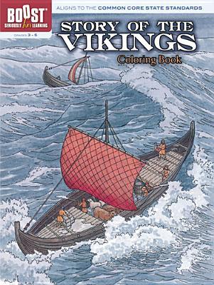 BOOST Story of the Vikings Coloring Book (Dover World History Coloring Books)