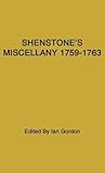 Miscellany 1759-1763