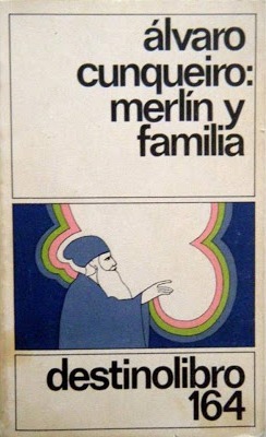 Portada de Merlín y familia, de Álvaro Cunqueiro