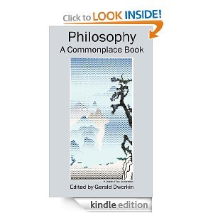 Philosophy: A Commonplace Book