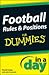 Football Fundamentals in a Day for Dummies