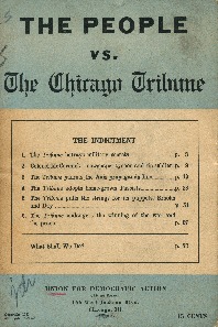 The People vs. the Chicago Tribune