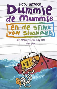 Dummie de mummie en de sfinx van Shakaba (Dummie de Mummie, #3)
