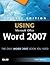 Special Edition Using Microsoft Office Word 2007