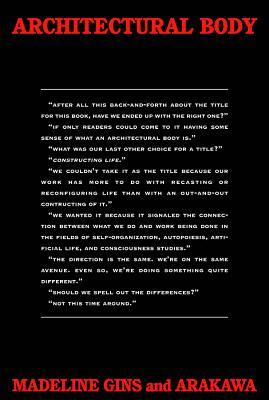 Architectural Body (Modern and Contemporary Poetics)