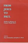 From Jesus to Paul: Studies in Honour of Francis Wright Beare From Jesus to Paul: Studies in Honour of Francis Wright Beare