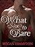 What Not to Bare