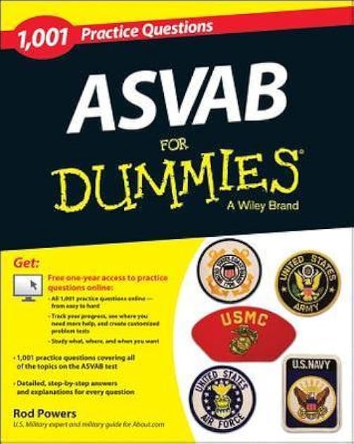1,001 ASVAB Practice Questions For Dummies (+ Free Online Practice)