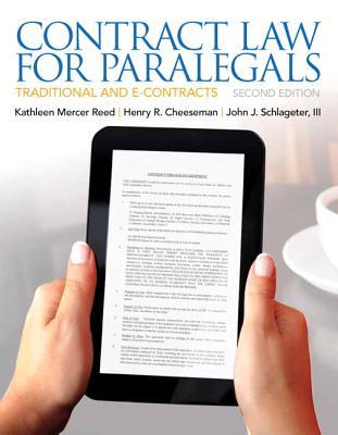 Contract Law for Paralegals (Paperback)