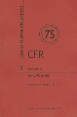 Agriculture, Parts 700 to 899 (Code of Federal Regulations)