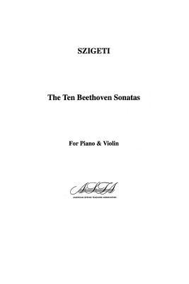 The Ten Beethoven Sonatas