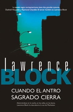 Portada de Cuando el antro sagrado cierra, de Lawrence Block